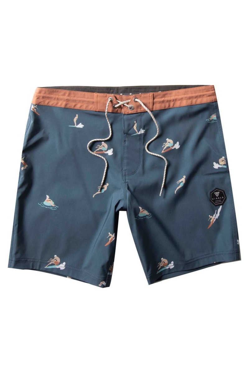 Radical 17.5" Boardshort Dark Slate - The Good Chic