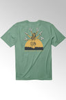 So Burnt SS PKT Tee Pine - The Good Chic