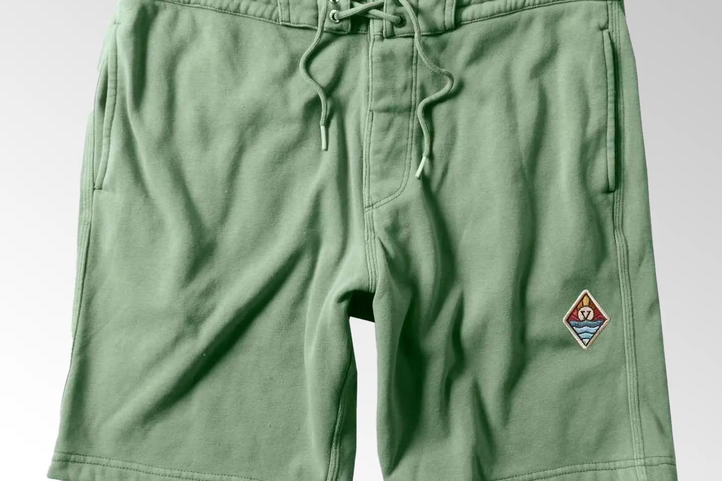 Solid Sets 18.5" Aloe Sofa Surfer Shorts - The Good Chic