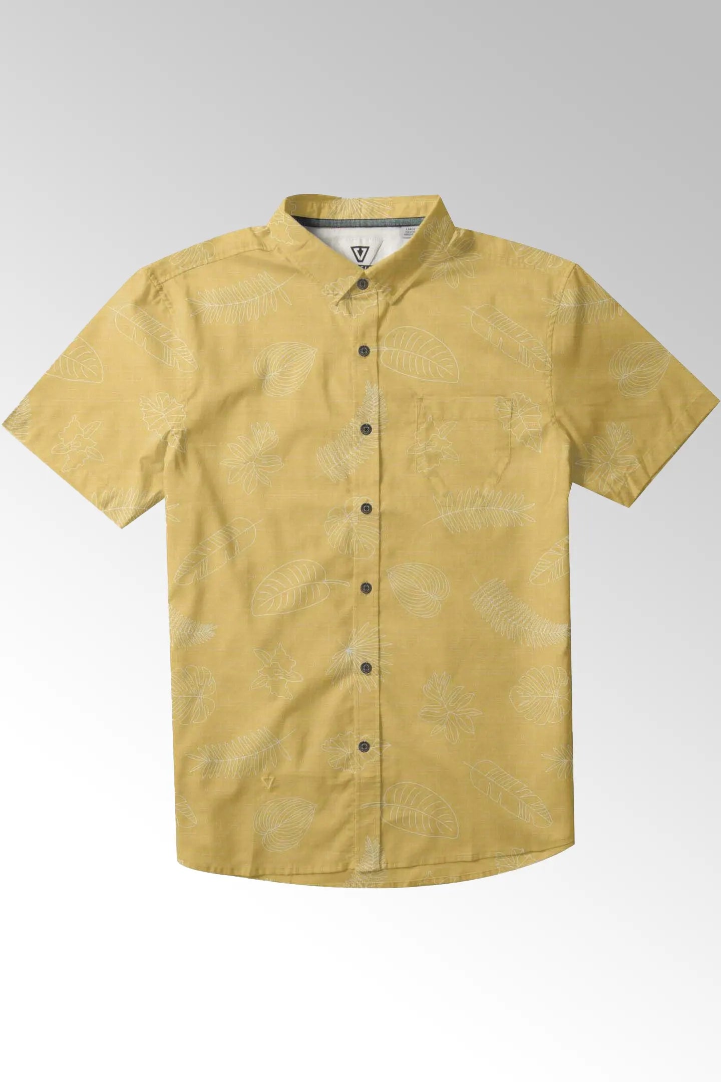 Tropical Pleasures Eco Shirt Golden Hour - The Good Chic