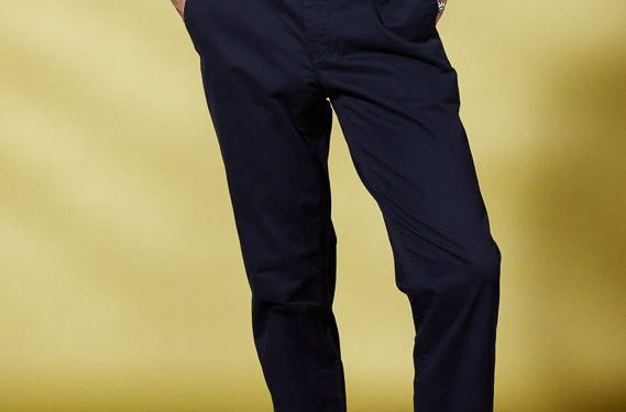 Vicomte A - Dark Navy Chino Pants - Lorenzo - The Good Chic