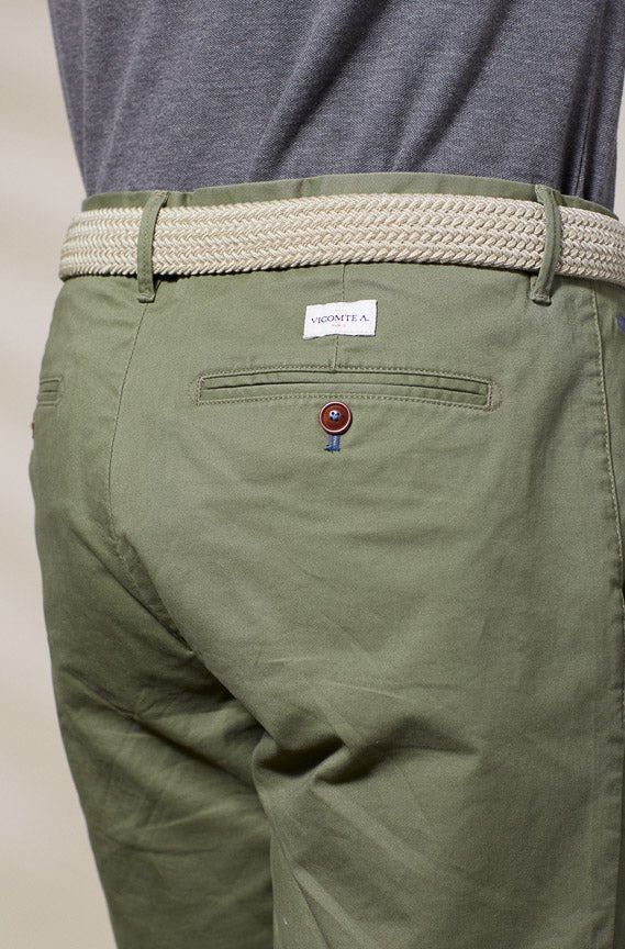 Vicomte A - Khaki Shorts - Loic - The Good Chic