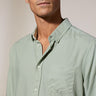 Vicomte A - Light Green Linen Shirt - Corentin - The Good Chic