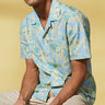 Vicomte A - Light Yellow Short Sleeve Shirt - Capri - The Good Chic