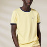 Vicomte A - Light Yellow Short Sleeve T-Shirt - Tibot - The Good Chic