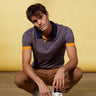 Vicomte A - Navy Short Sleeve Polo Shirt - Patrick - The Good Chic