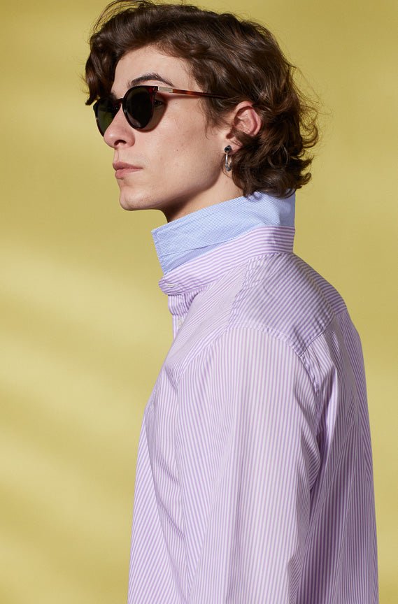 Vicomte A - Pink Stripes Shirt - Conrad - The Good Chic