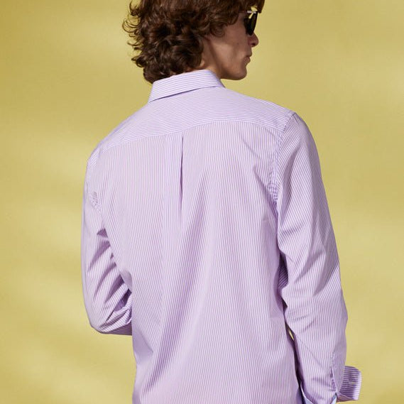 Vicomte A - Pink Stripes Shirt - Conrad - The Good Chic