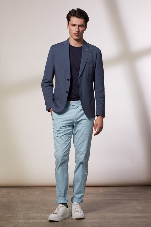 Vicomte A - Sky Blue Chino Pants - Lancelot - The Good Chic