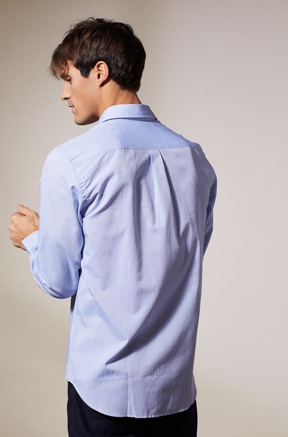 Vicomte A - Sky Blue Shirt Oxford - Conrad - The Good Chic
