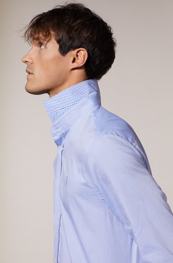 Vicomte A - Sky Blue Shirt Oxford - Conrad - The Good Chic