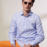 Vicomte A - Sky Blue Shirt Print Dots - Conrad - The Good Chic