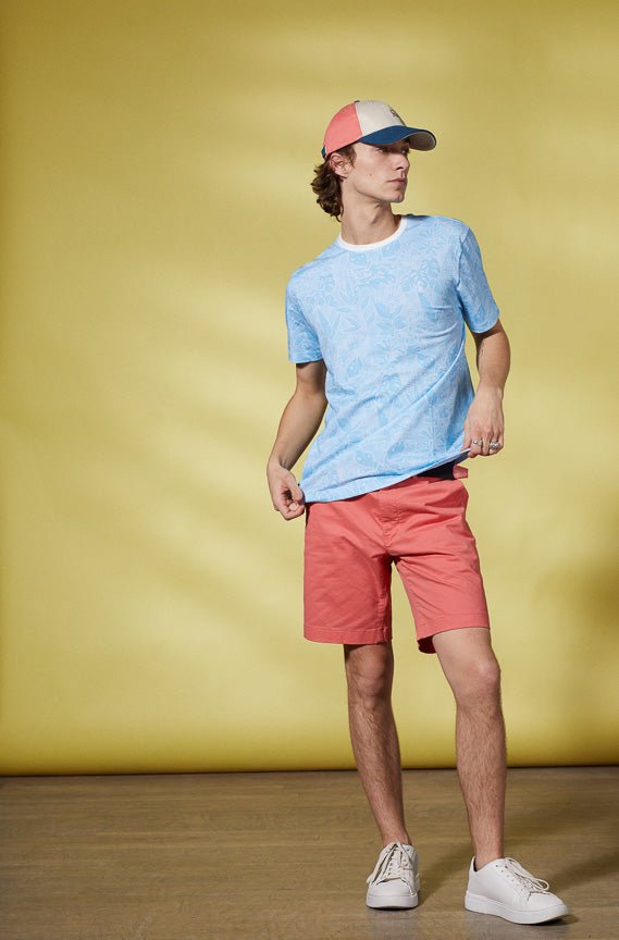 Vicomte A - Sky Blue Short Sleeve T-Shirt - Tor - The Good Chic