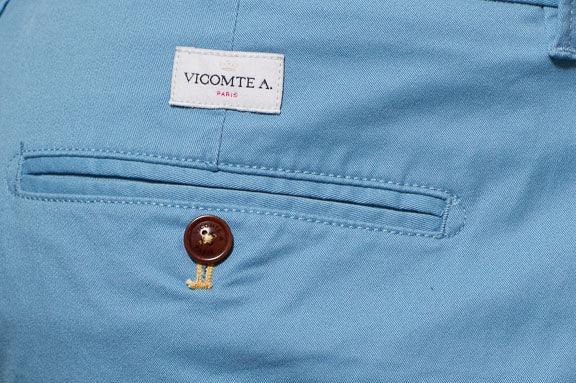 Vicomte A - Sky Blue Shorts - Loic - The Good Chic
