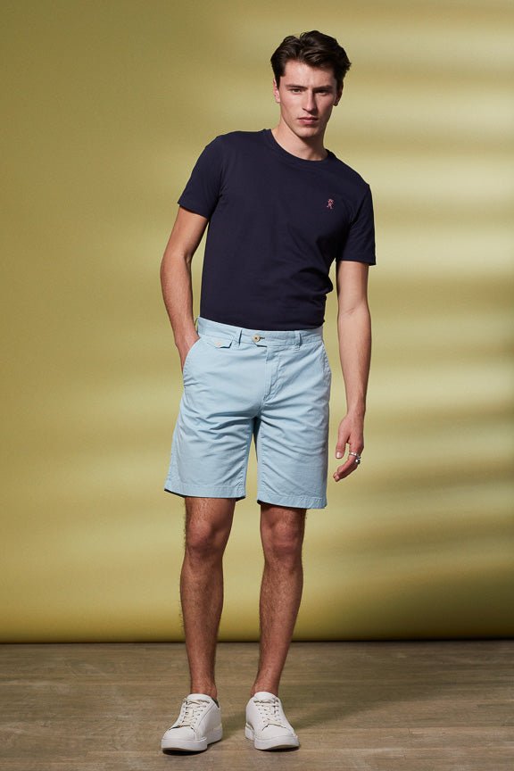 Vicomte A - Sky Navy Shorts - Laurent - The Good Chic