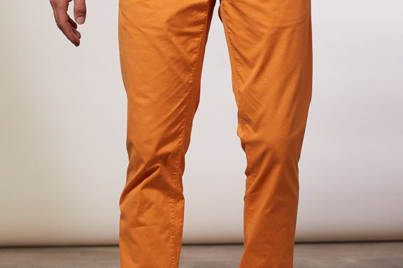 Vicomte A - Tangerine Chino Pants - Lancelot - The Good Chic