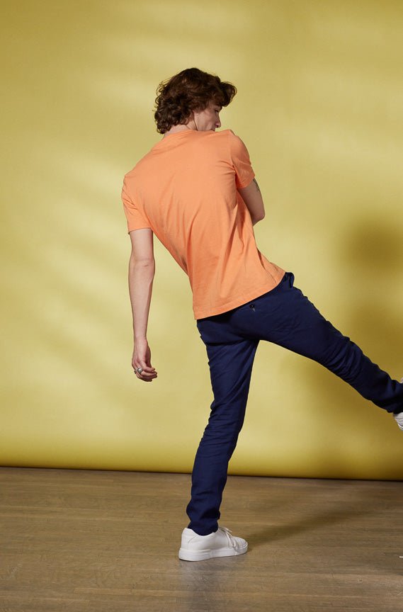 Vicomte A - Tangerine Short Sleeve T-Shirt - Travis - The Good Chic