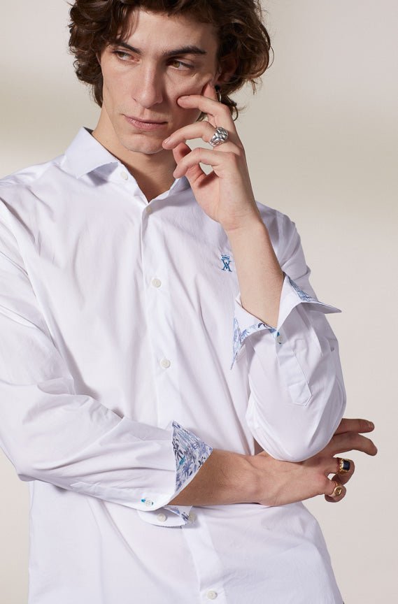 Vicomte A - White Shirt - Clovis - The Good Chic