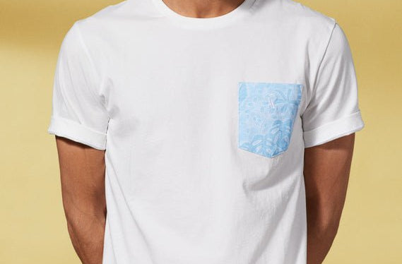 Vicomte A - White Short Sleeve T-Shirt - Thunder - The Good Chic